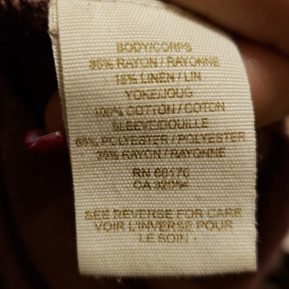 Free people rose top with off white rose lace - Picture 6 of 8